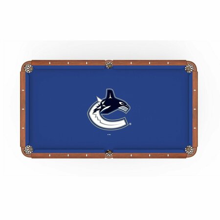 HOLLAND BAR STOOL CO 7 Ft. Vancouver Canucks Pool Table Cloth PCL7VanCan